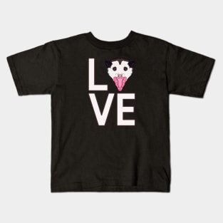 I Love Possums Kids T-Shirt